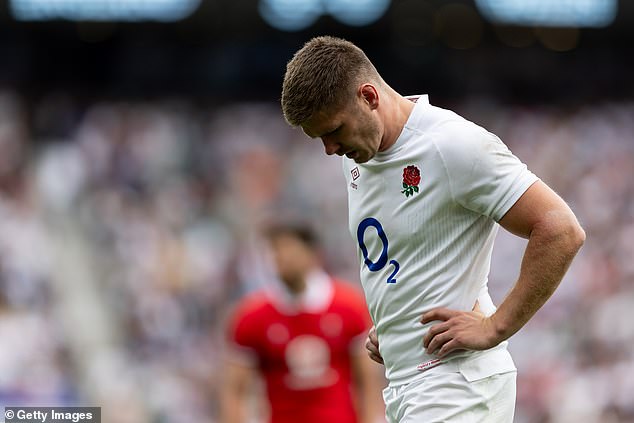 Owen Farrell (pictured) was shown a yellow card which was upgraded to a red by the new 'Bunker' review system, during England's 19-17 win against Wales on Saturday